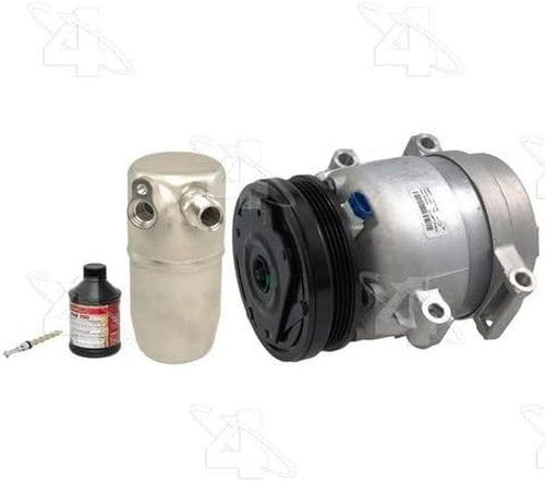 Nobrandname 1070NK Complete Air Conditioning Kit Complete Air Conditioning Kit W/New Compressor A/C Compressor Mount and Drive Kit A/C Replacement Kit