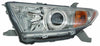 Depo Headlight Assembly for 11-13 Highlander 312-11C3L-AS1