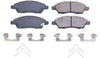 17-1592, Z17 Front Ceramic Brake Pads with Hardware