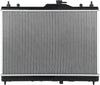 OEM-RA-13002 OE Style 1-Row Aluminum Cooling Radiator Compatible with 2007-2011 Versa 1.8L CVT AT