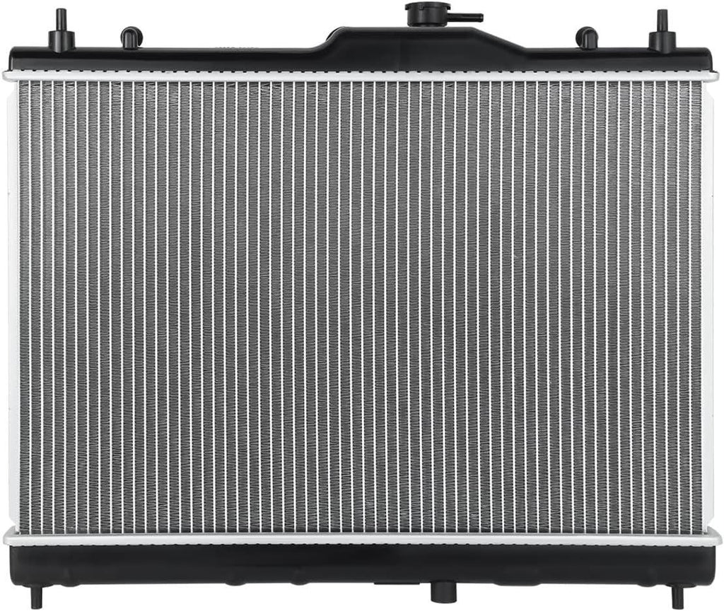 OEM-RA-13002 OE Style 1-Row Aluminum Cooling Radiator Compatible with 2007-2011 Versa 1.8L CVT AT
