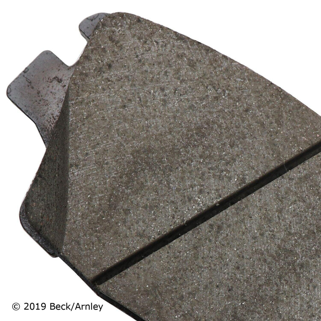 Beck Arnley Front Disc Brake Pad Set for Tucson, Elantra, Sportage (089-2051)