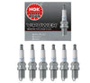 NGK V-Power Premium Copper Spark Plug Set 6PCS. 6953 BKR5E-11