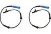 Front PAIR Delphi ABS Wheel Speed Sensor for 2004-2007 BMW 525I (58126)