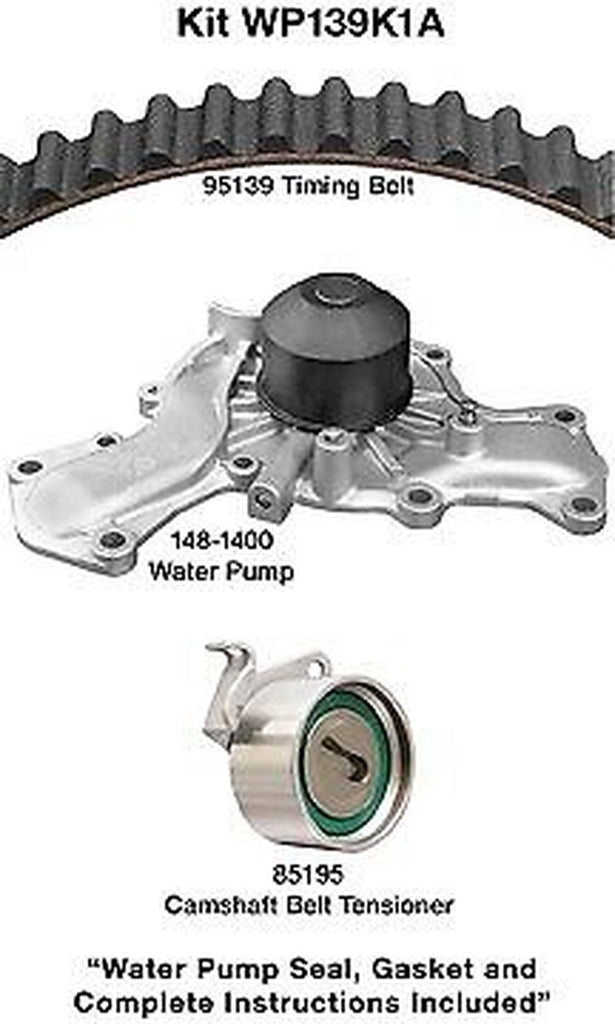 Engine Timing Belt Kit with Water Pump for Grand Voyager, Voyager+More WP139K1A