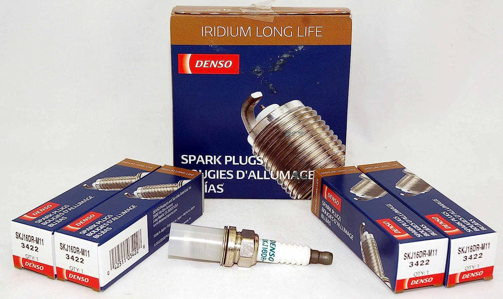 DENSO # 3422 Iridium LONG LIFE Spark Plugs -- SKJ16DR-M11 ----- 4 PCS NEW