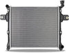 Plastic End-Tank Radiator Compatible with Jeep Commander 2006-2010