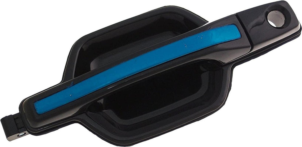 Dorman 83729 Front Driver Side Exterior Door Handle Compatible with Select Mitsubishi Models, Black with Chrome Insert