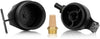 Baffled Oil Catch Can, Black