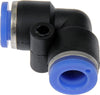 Dorman 800-320 Nylon Connector 90 Degree 1/4 In, 2 Pack
