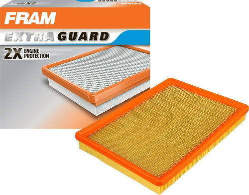Extra Guard CA9838 Replacement Engine Air Filter for Select Chrysler and Dodge Models, Provides up to 12 Months or 12,000 Miles Filter Protection