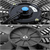 RAF-14+FMK-X2 2Pcs 14" Inch Electric Radiator Cooling Fan Kit (Black)
