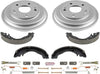 KOE15397DK Autospecialty Rear Replacement Brake Kit-Oe Brake Drums & Ceramic Brake Pads