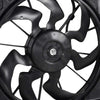 OEM-RF-0012 Factory Style Radiator Cooling Fan Assembly Cooling Efficiency Improved Direct Replacement [Compatible with 17-19 Elantra], Black