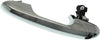 for Fiat 500 Exterior Door Handle Front, Driver Side Chrome (2012-2017) | with Key Hole| Trim:All Submodels