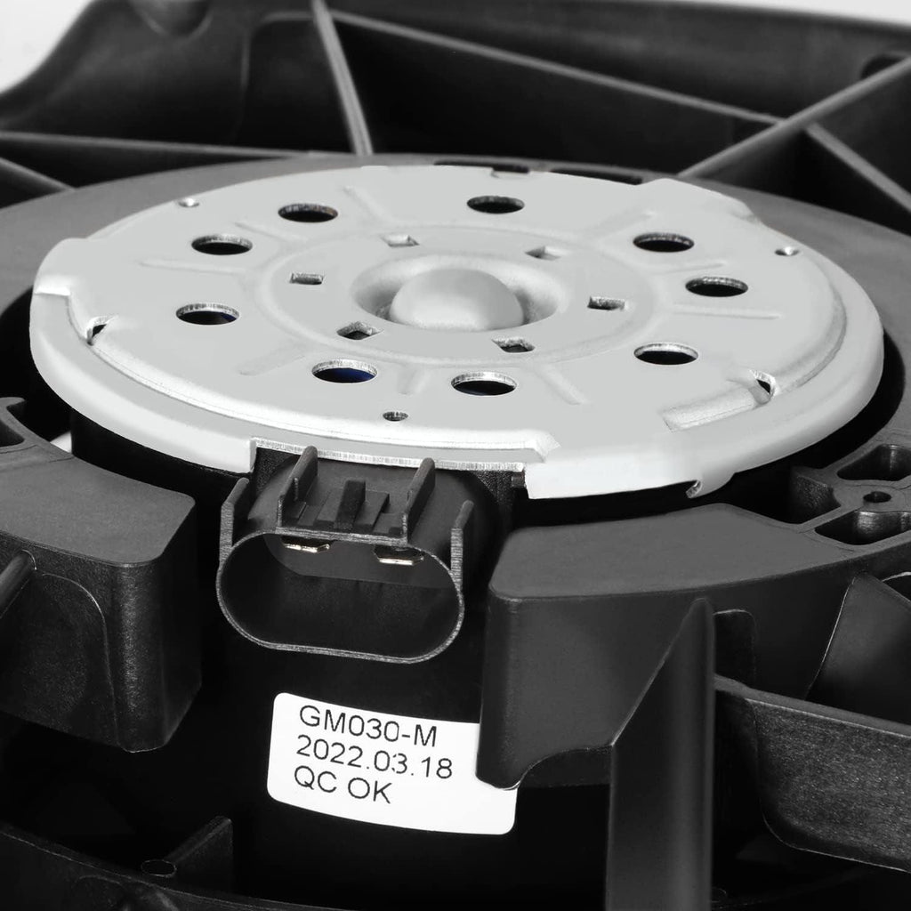 Factory Style Radiator Cooling Fan Assembly Compatible with 05-06 Silverado/Sierra 1500,07 Silverado/Sierra 1500 Classic,Oem-Rf-0610