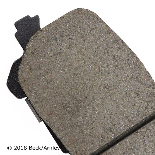 Beck Arnley Rear Disc Brake Pad Set for Pilot, Ridgeline, MDX (089-2006)