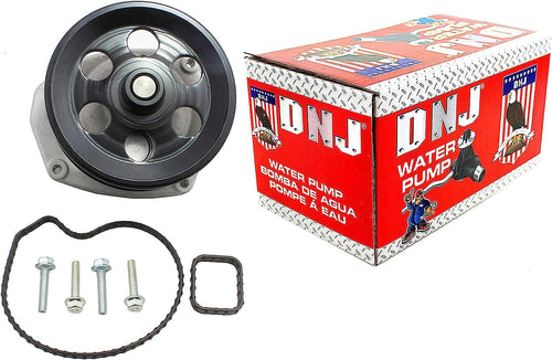 DNJ WP348 Water Pump for 2013-2017/ Buick, Cadillac, Chevrolet, GMC/ATS, Canyon, Colorado, CTS, Impala, Malibu, Regal / 2.0L, 2.5L / DOHC / L4 / 16V, Turbocharged/Lcv, LKW, LTG/VIN A, VIN L, VIN X