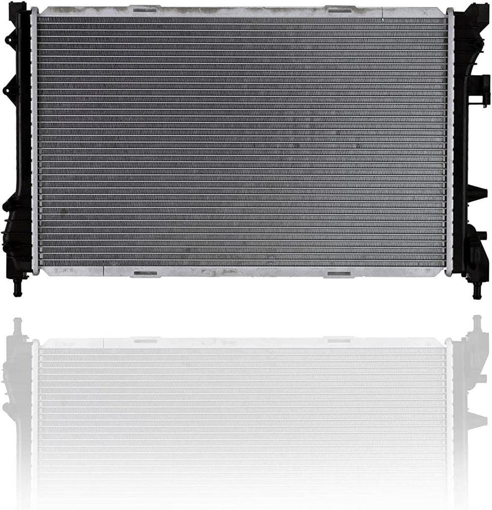 Radiator -  Compatible/Replacement for 13245 12-18 Fiat 500/500C 1.0/1.4L - Plastic Tank Aluminum Core