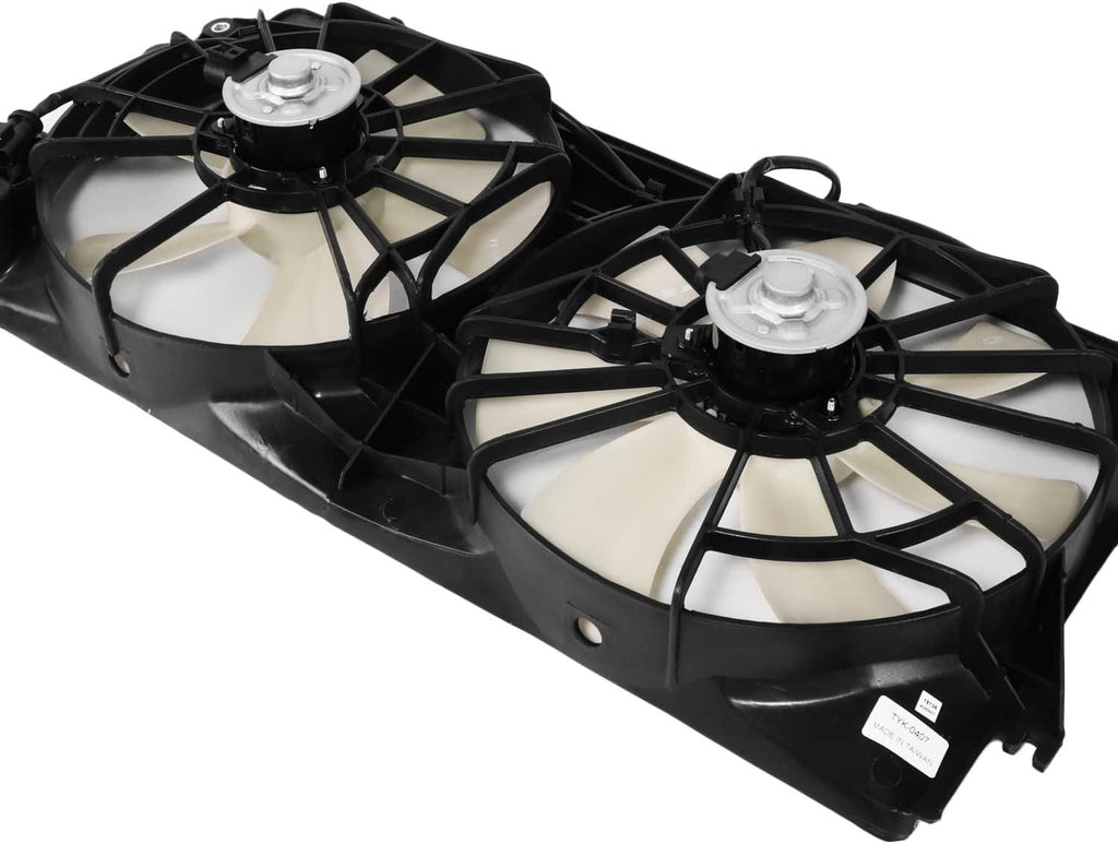 Factory Style Dual Radiator Fan Assembly Compatible with 00-05 Celica / MR2 Spyder,Oem-Rf-0977