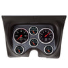 6 GAUGE DIRECT-FIT DASH KIT CAMARO/FIREBIRD 67-68 DESIGNER BLACK - greatparts