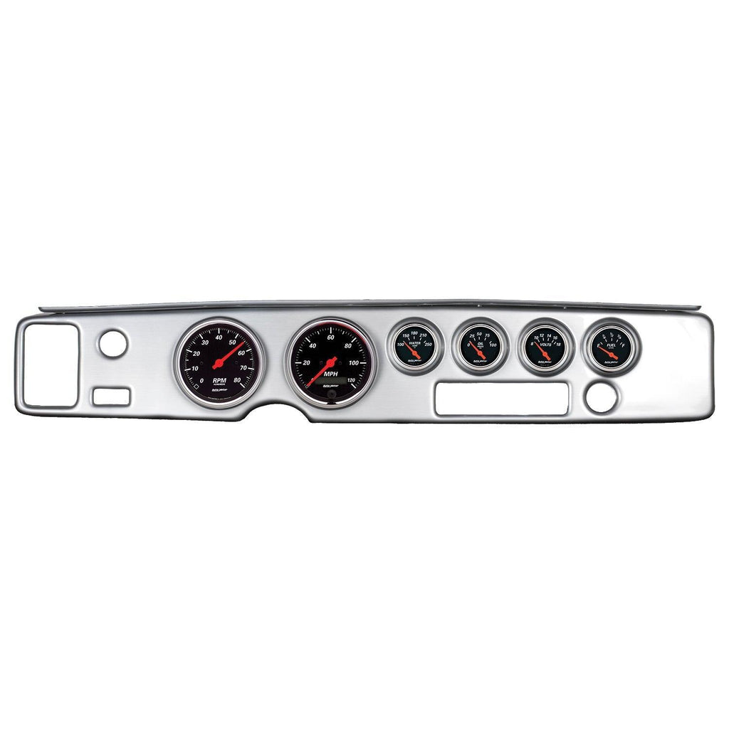 6 GAUGE DIRECT-FIT DASH KIT FIREBIRD 70-81 DESIGNER BLACK - greatparts