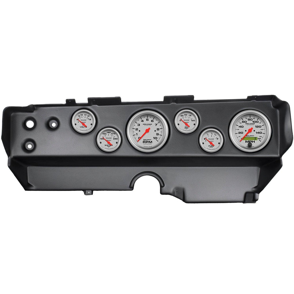 6 GAUGE DIRECT-FIT DASH KIT E-BODY / CUDA / CHALLENGER 70-74 ULTRA-LITE - greatparts