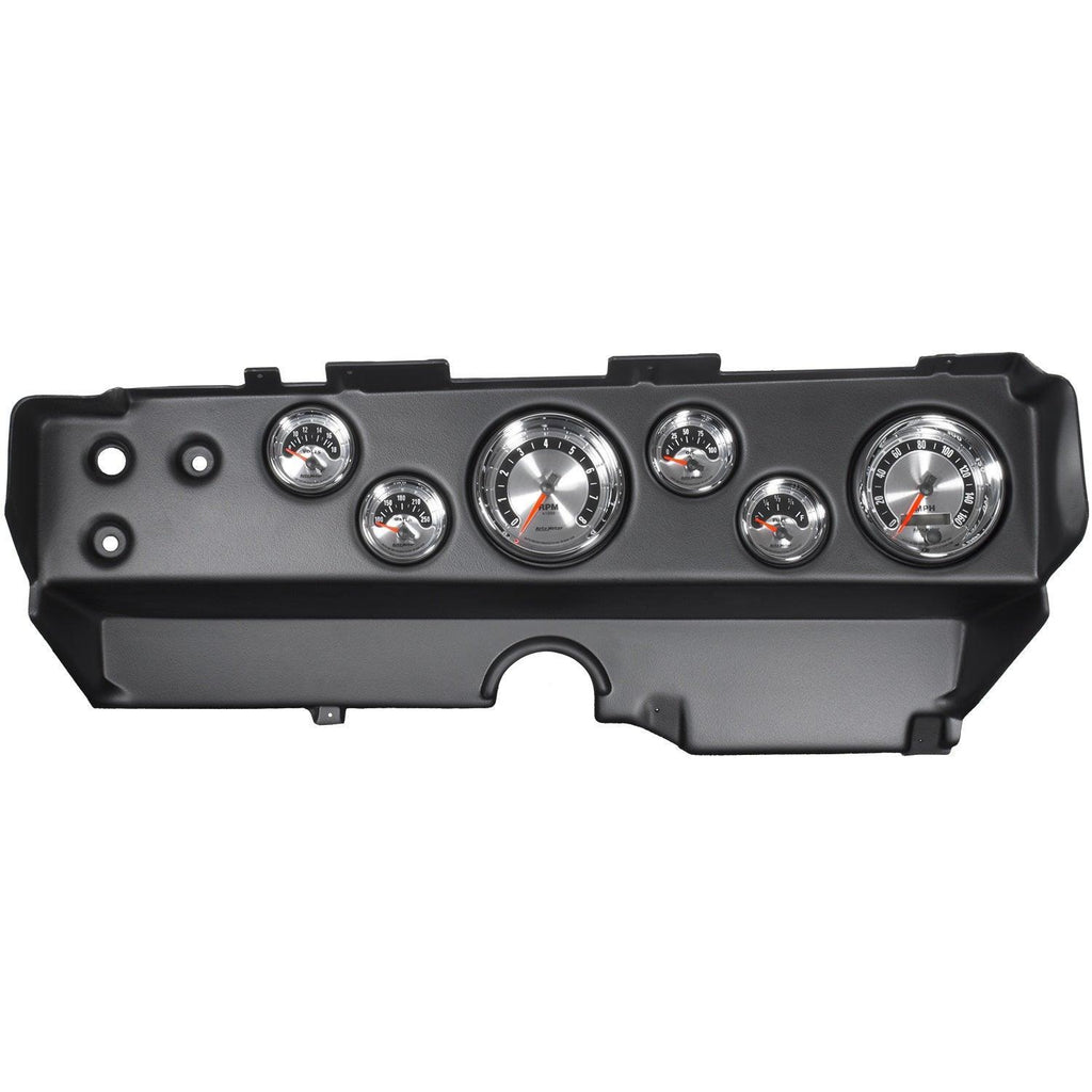 6 GAUGE DIRECT-FIT DASH KIT E-BODY / CUDA / CHALLENGER 70-74 AMERICAN MUSCLE - greatparts