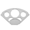 DIRECT FIT DASH PANEL CHEVY CAR 55-56 5 GAUGE BILLET - greatparts