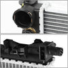OEM-RA-2337 OE Style Direct Fit Aluminum Radiator Compatible with 01-07 Mercedez C240 / C230 / SLK280, 25-5/8" W X 16" H X 1" D, 1-5/16" Inlet, 1-5/16" Outlet