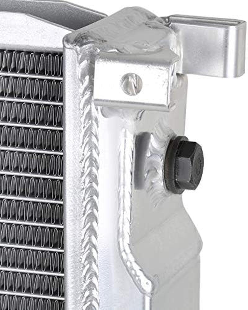 Manual Transmission 2-Row Aluminum High Performance Cooling Radiator Compatible with BMW Z3 M Coupe L6 3.2L 1998-2002