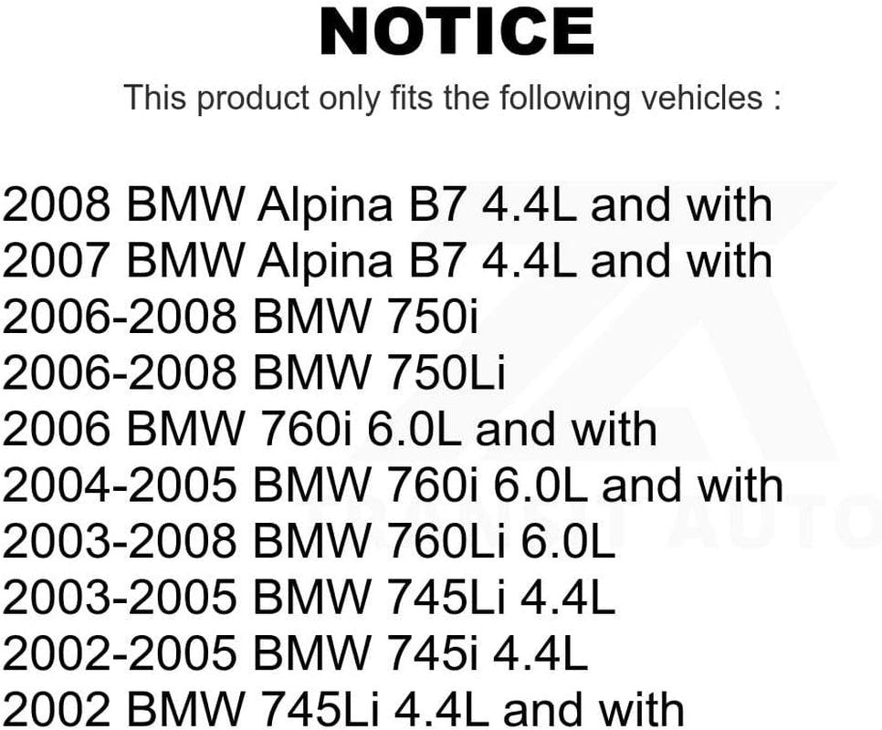 Mpulse Front Disc Brake Pads Wear Sensor SEN-2BWS0133 for BMW 750Li 745Li 750I 745I 760Li Alpina B7 760I
