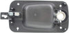 for International 4300 Exterior Door Handle Front, Driver Side Black Bezel with Chrome Lever (2008-2012) | with Key Hole| Trim: Base