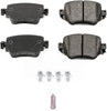 17-1779, Z17 Rear Ceramic Brake Pads with Hardware