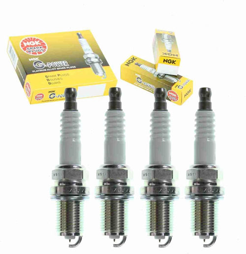 4 Pc NGK G-Power Spark Plugs Compatible with Subaru Forester 2.5L H4 1998-2010