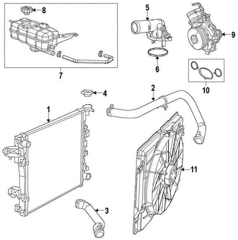 Part 68211202AB Water Pump