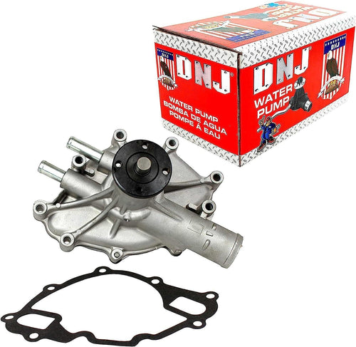 DNJ WP4181A Water Pump for 1986-1993 / Ford, Lincoln, Mercury/Capri, Continental, Cougar, Mark VII, Mustang, Thunderbird / 5.0L / OHV / V8 / 16V / 302Cid / VIN D, VIN E, VIN F, VIN M