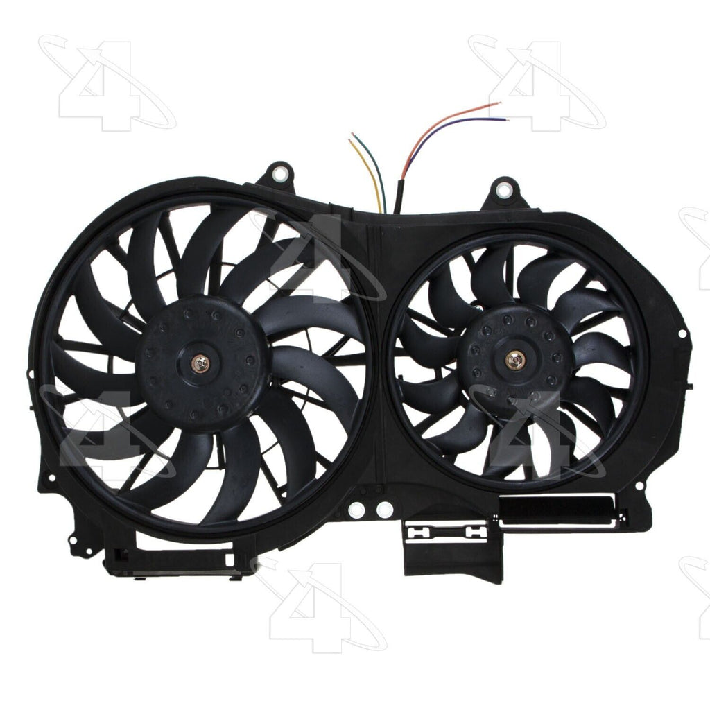 Four Seasons Dual Radiator and Condenser Fan Assembly for A4 Quattro, A4 76344