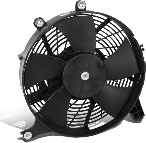 OEM-RF-0848 Factory Style A/C Condenser Fan Assembly Compatible with 2003-2006 Mitsubishi Lancer 2.0L