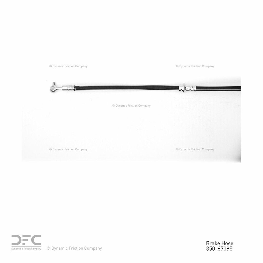 Dynamite Friction Brake Hydraulic Hose for 11-17 Juke 350-67095