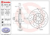 Brembo Front Disc Brake Rotor for Beetle, Golf, Jetta (09.7010.2X)