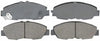 SGD465AC Service Grade Ceramic Disc Brake Pad Set