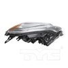 TYC Headlight Assembly for 13 Nissan Rogue 20-12528-90-9