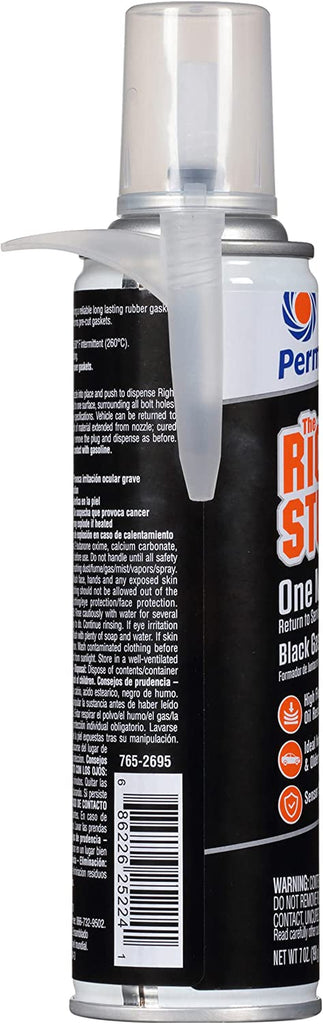 Permatex 25224-6PK the Right Stuff Gasket Maker, 7 Oz. (Pack of 6) , Black