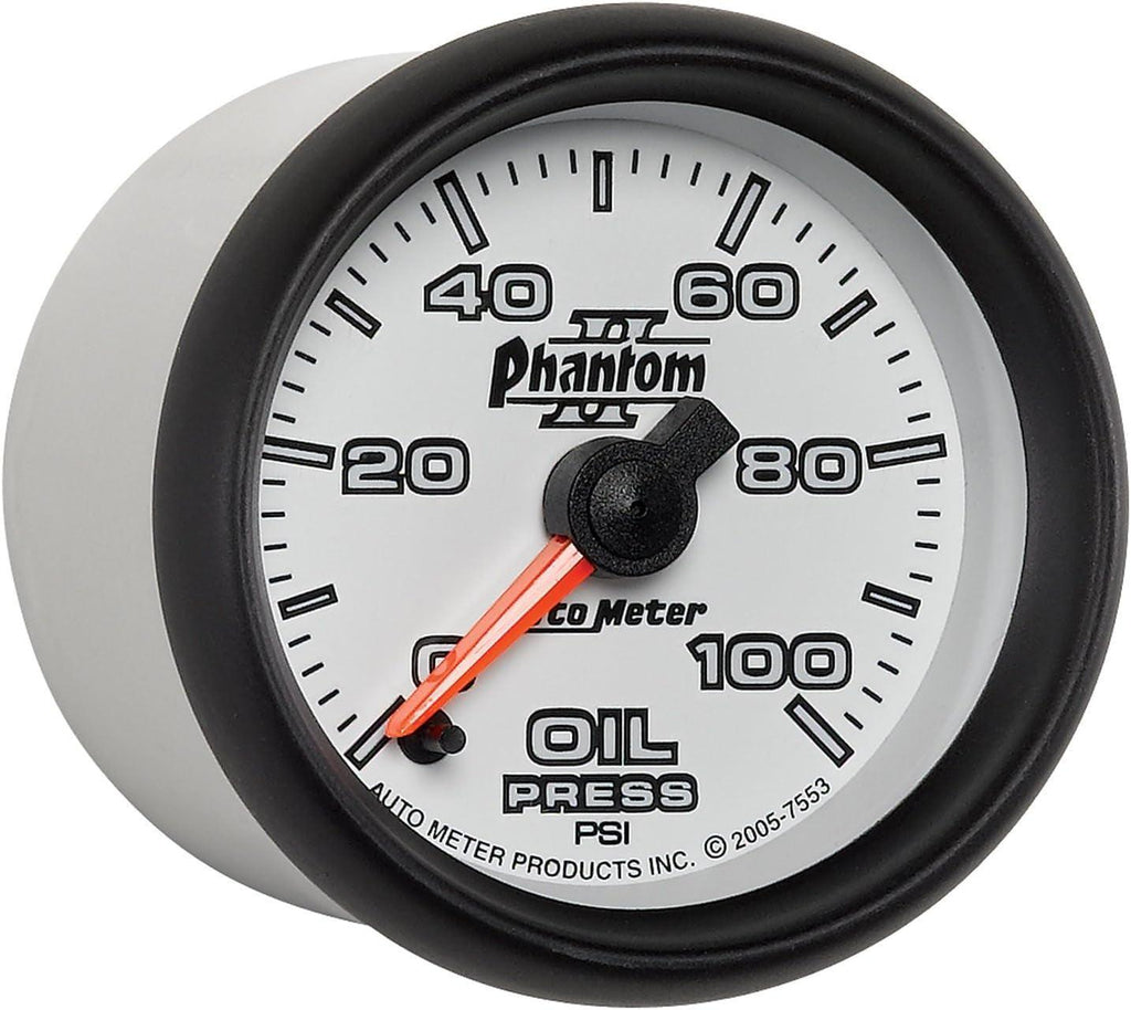 7553 Phantom II Electric Oil Pressure Gauge