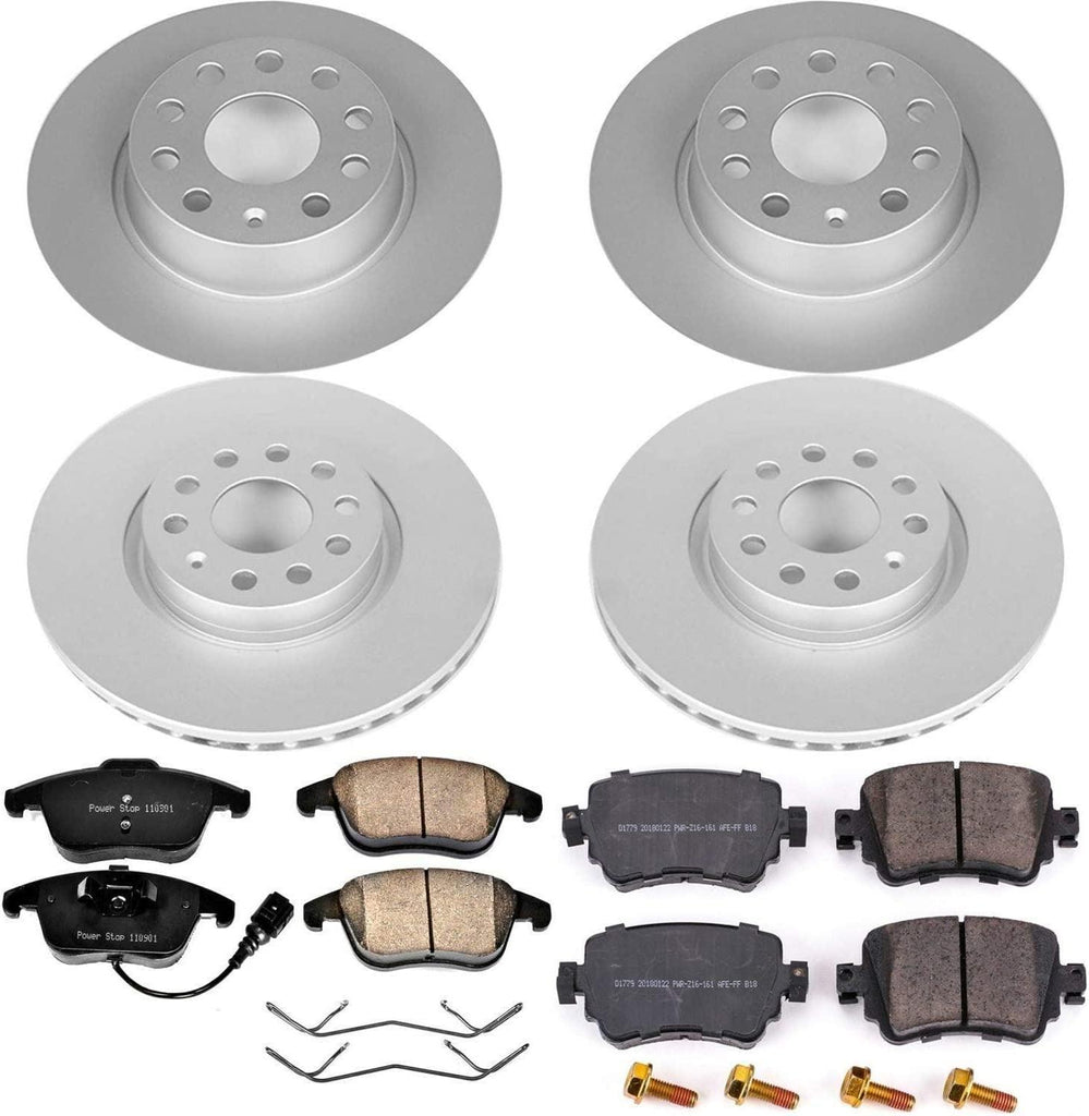 CRK7501 Front and Rear Z23 Evolution Geomet® Coated Brake Kit