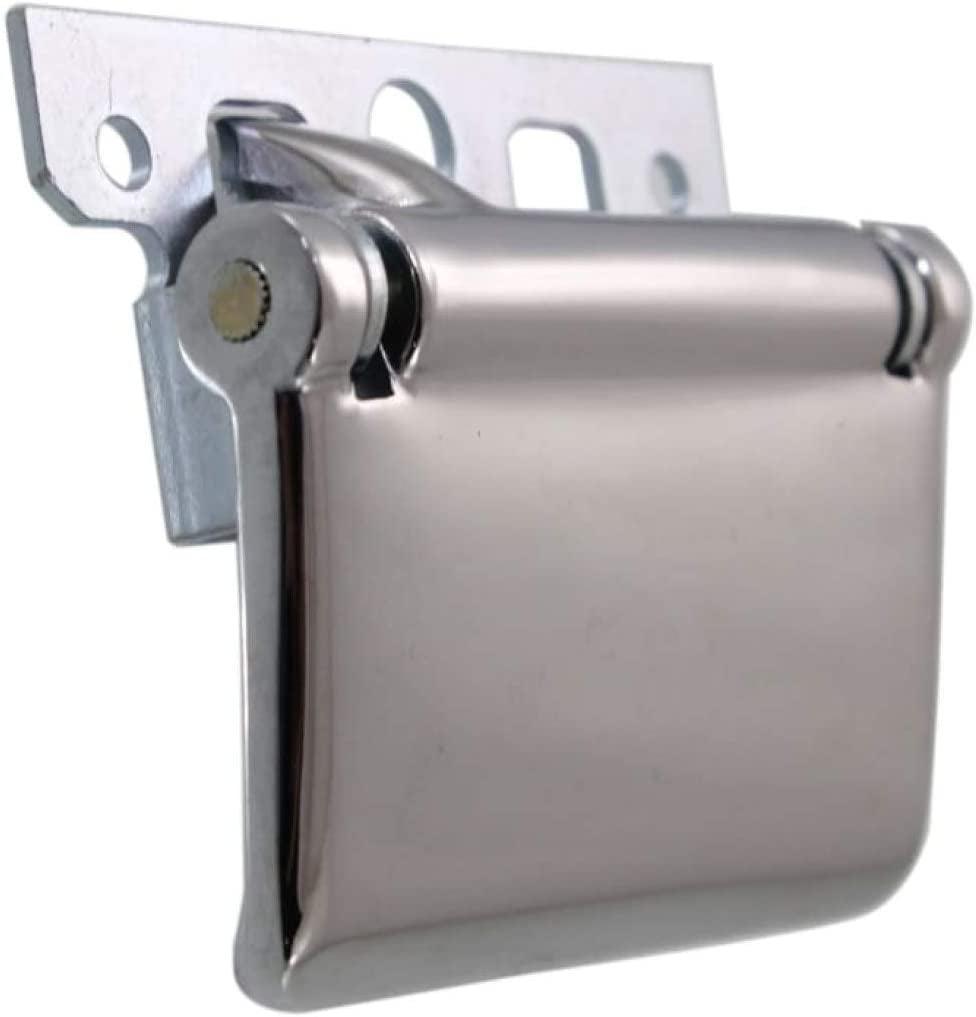 for Ford E-250 Econoline Interior Door Handle Rear, Driver Side - Side Hinged Door Chrome (1988-2002) | Trim: Custom/Xl