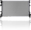 Radiator -  Compatible/Replacement for 13245 12-18 Fiat 500/500C 1.0/1.4L - Plastic Tank Aluminum Core