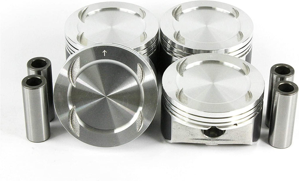 DNJ P167.20 Oversize Piston Set for 2006-2015 / Chrysler, Dodge, Hyundai, Jeep, Kia / 200, Avenger, Caliber, Compass, Journey, Optima, Rondo, Sebring, Sonata / 2.4L / DOHC / 16V / 144Cid, 2359Cc