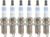 Premium Platinum Set of 6 Spark Plugs for Acura Hyundai Isuzu Kia Mercury VW L6 V6